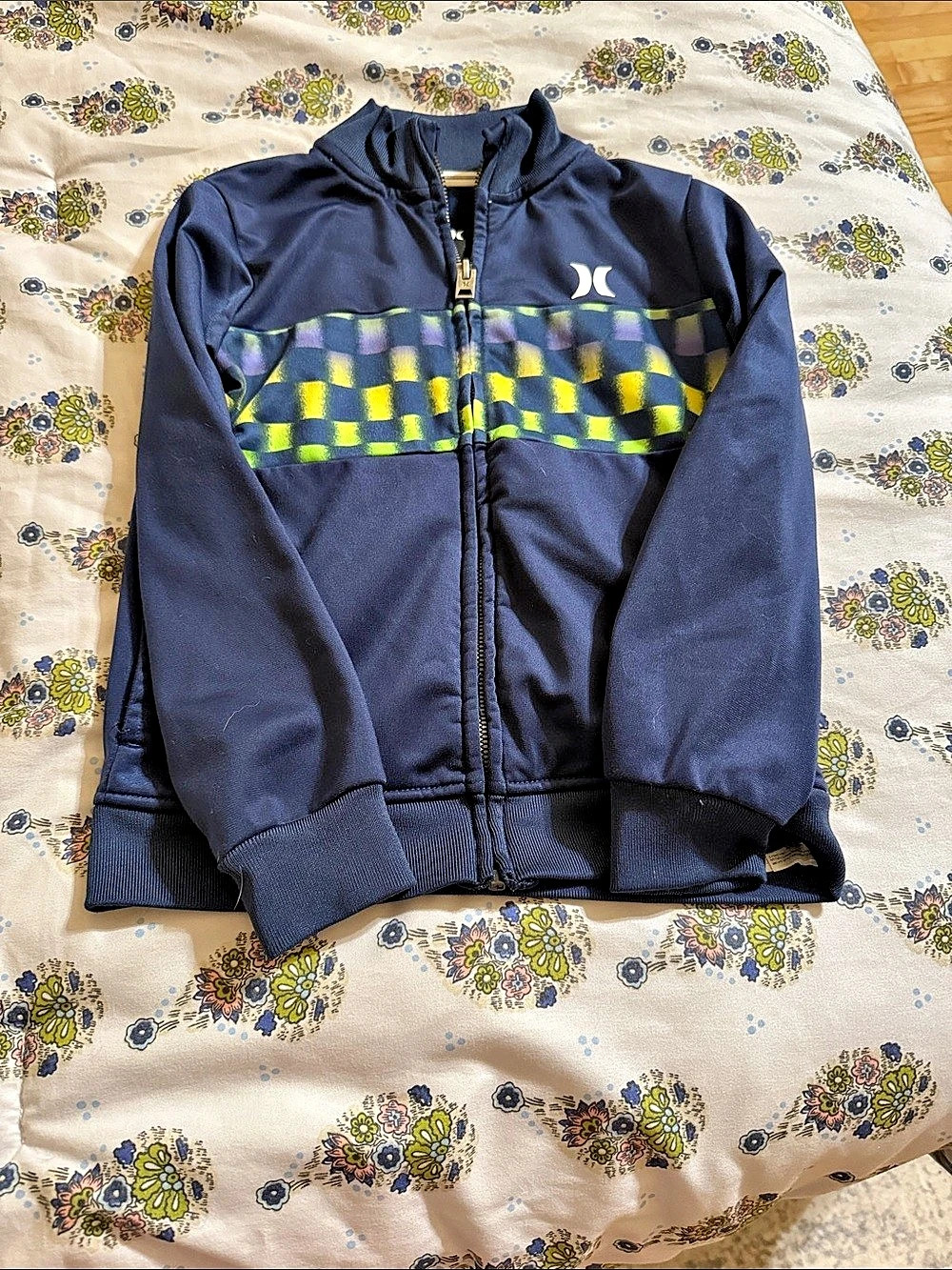 Hurley Boys Color Block Jacket Size 6